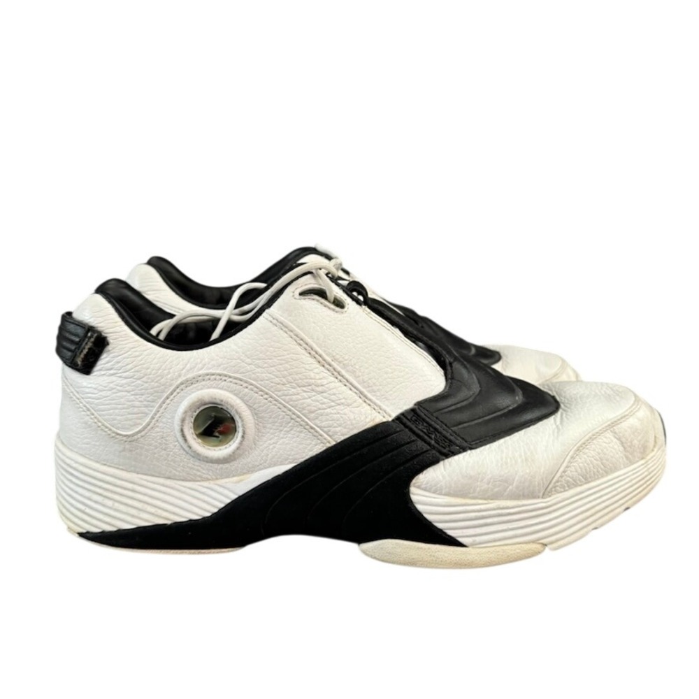 Reebok Answer 5 Low White Black Allen Iverson I3 Basketball Shoes Men 14.5